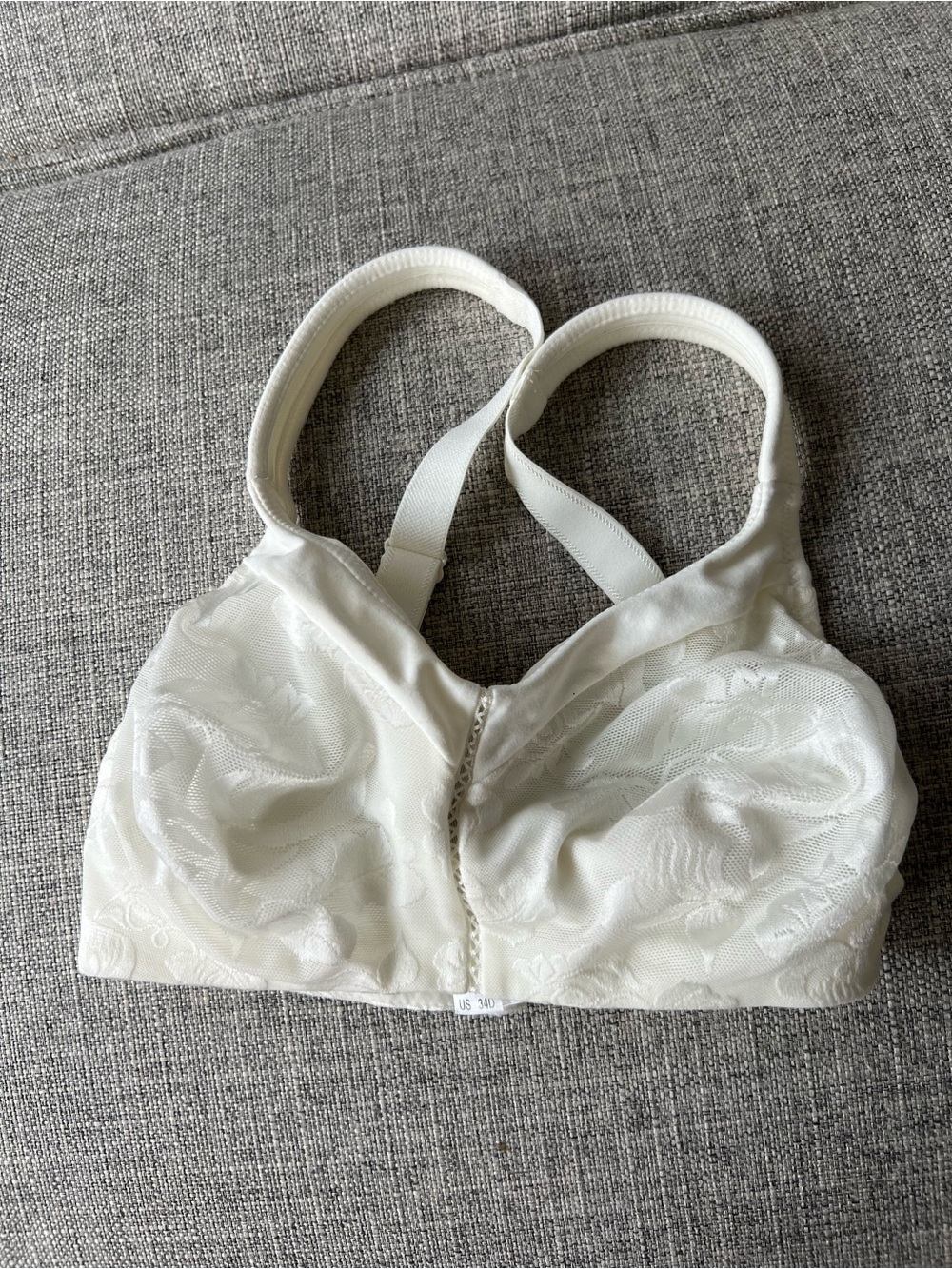 Wacoal Nude Lace Wireless Comfort Bra
